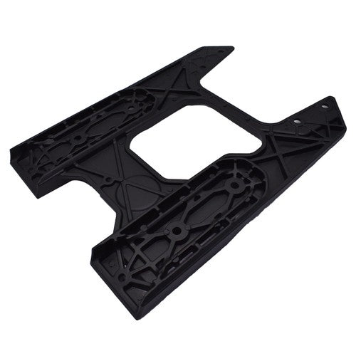 DURAFORCE Black Spare Tire Carrier Tailgate Bracket Hinge Reinforcement For Jeep JL 19+