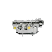 DURAFORCE 9" Chrome Brake Booster & 1 1/8th Master Cylinder & PV4 Disc For 68-82 Corvette