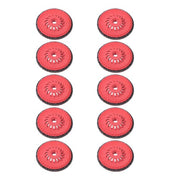 DURAFORCE 4-1/2" x 7/8" Ceramic Grinding Wheel Type 29 Flap Discs 10 Pack 60 Grit