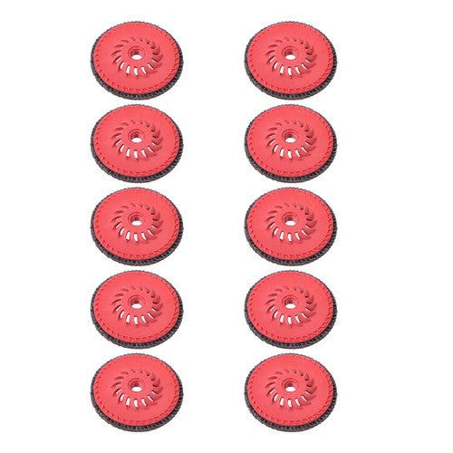 DURAFORCE 4-1/2" x 7/8" Ceramic Grinding Wheel Type 29 Flap Discs 10 Pack 60 Grit
