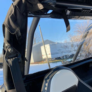 DURAFORCE Soft Rear Windshield For Polaris RZR 900/1000 Turbo 2014-2021 Back Window