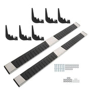 DURAFORCE Suit For RAM 1500 Crew Cab 2009-2018 Running Boards Side Steps Left+Right Side
