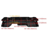 DURAFORCE Underseat Storage Case Box For 19-25 Dodge Ram 1500 Crew Cabs New Body Style
