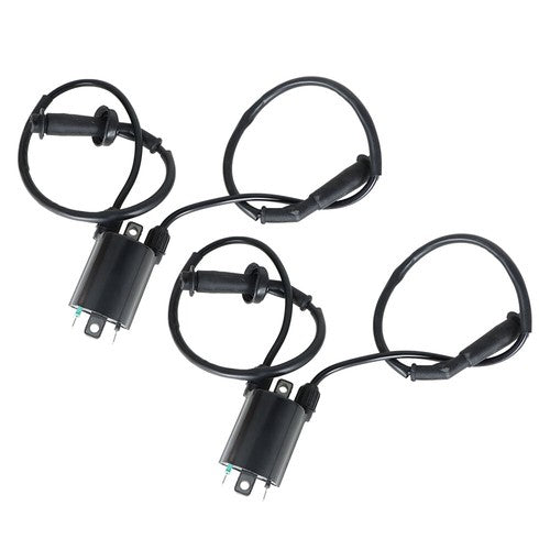 DURAFORCE For HONDA Shadow 1100 VT1100 1987-2007 2sets of Ignition Coil & Spark Plug Cap