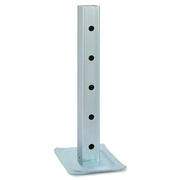 DURAFORCE Adjustable Drop Leg Foot pad w/Pin For Jacks w/2”Square Tube For Trailer 8000LBS