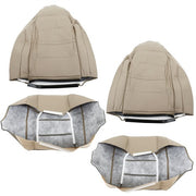 DURAFORCE Driver & Passenger Leather Seat Cover New For Ford Ford F250 F350 F450 1999-2000
