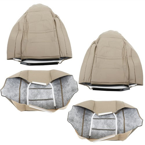DURAFORCE Driver & Passenger Leather Seat Cover New For Ford Ford F250 F350 F450 1999-2000