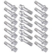 DURAFORCE 20PCS Wheel Lug Bolts Nuts for Mercedes ML550 S500 CL500 GL450 G500 0009905307