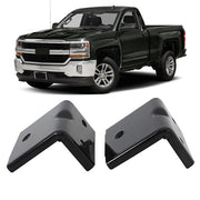 DURAFORCE Left+Right Side Black Metal Suit For 16-18 Silverado 1500 Front Bumper Bracket