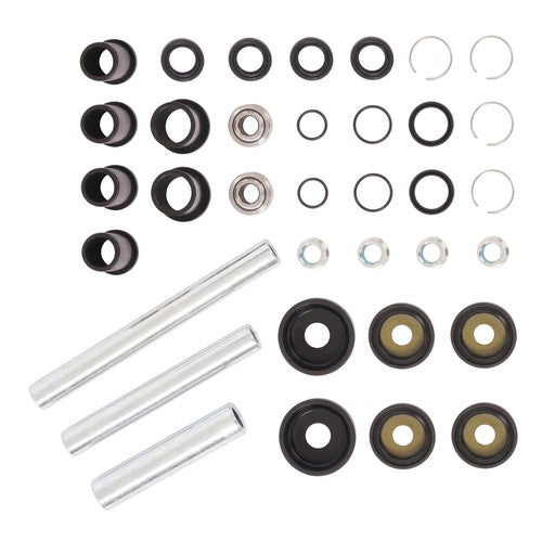 Front Rear A Arm Bushings Shaft Kit Galvanized for Honda Rincon 650 680 2003-2022