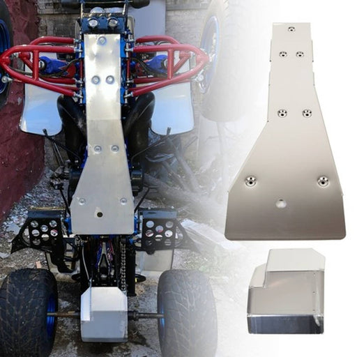 DURAFORCE Full Chassis Glide & Swing Arm Skid Plate Guard Combo For YAMAHA BANSHEE YFZ 350