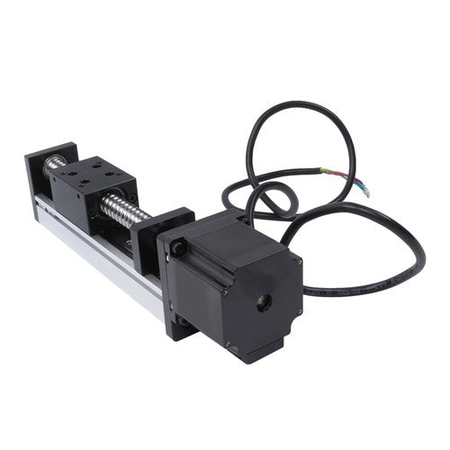 DURAFORCE Linear Stage Actuator with NEMA23(5756) Stepper Motor 100mm Stroke DC 24V