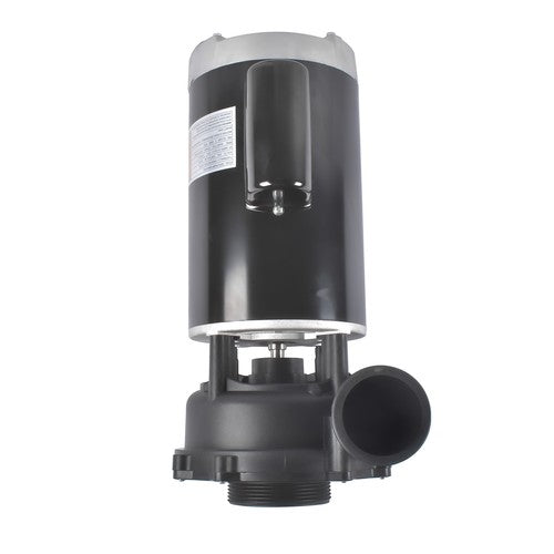 DURAFORCE 4 HP 230V 2-Speed Executive 56 Frame Spa Pump Black Side Discharge 3721621-13