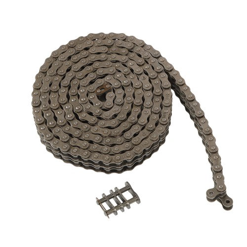 DURAFORCE #50-2 Duplex Double Strand Roller Chain x 10 feet + 2 Connecting Links