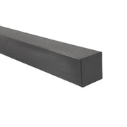 DURAFORCE RV Rear Standard 4" x 4" Bumper Bar W/Rubber Bumper Plug Cap Cover For RV Camper