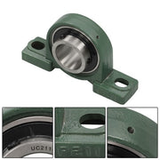 DURAFORCE 2PCS UCP211-32 Solid Base Pillow Block Bearing 2" Bore Self Aligning 2 Bolt