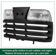 DURAFORCE Headlight & Front Hood Grille Housing For John Deere X465 X475 X575 X700 X740