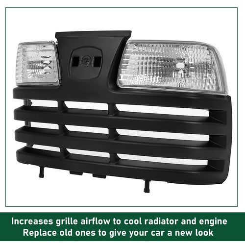 DURAFORCE Headlight & Front Hood Grille Housing For John Deere X465 X475 X575 X700 X740