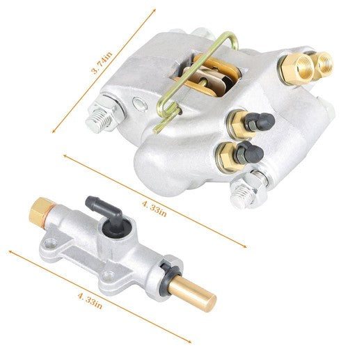 DURAFORCE For Polaris Sportsman 500 4X4 2000 ATV Rear Brake Caliper & Master Cylinder New