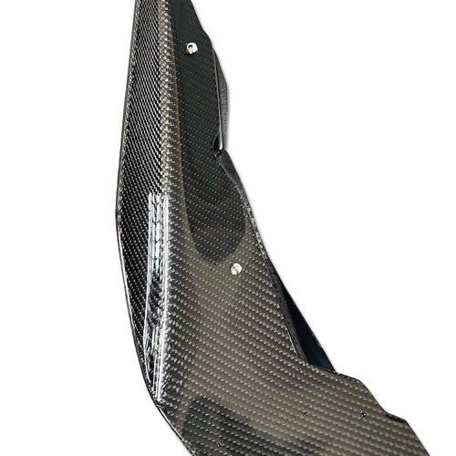 DURAFORCE Front Canard Spoiler Air Scoop for 2007-2014 for Subaru Impreza STi GVB GVF