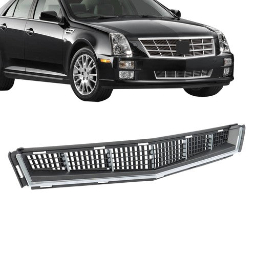 DURAFORCE Gray Front Bumper Lower Grille New Fit For Cadillac CTS 2008-2011 Plastic
