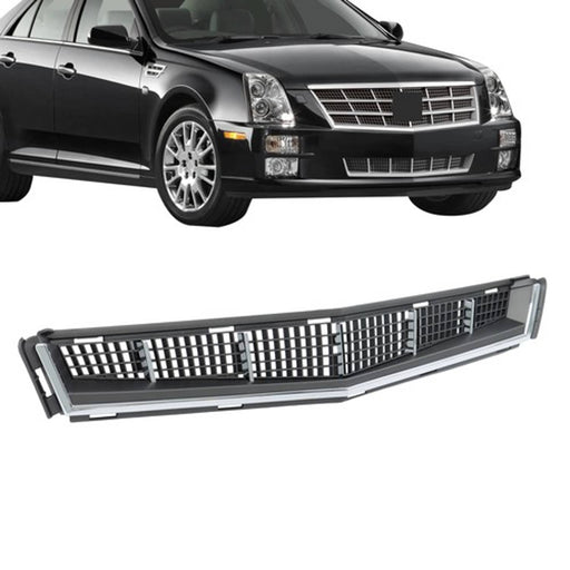 DURAFORCE Gray Front Bumper Lower Grille New Fit For Cadillac CTS 2008-2011 Plastic