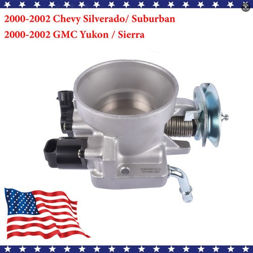 DURAFORCE Throttle Body For 2000 2001 2002 GMC Yukon XL Sierra 1500 2500 88984260