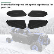 DURAFORCE For 2017-2024 Can Am Maverick X3 Max 4 XDS XRS XMR Lower Door Panel Inserts