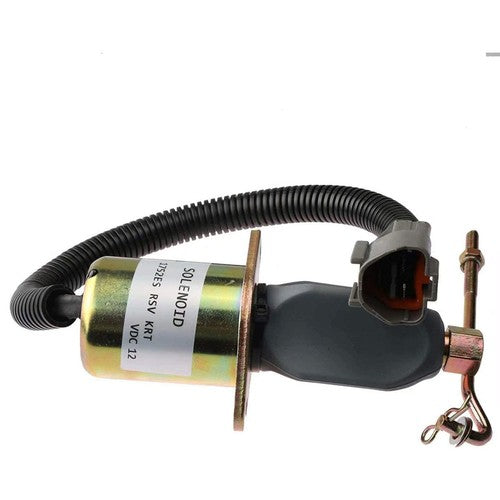 DURAFORCE Stop Solenoid Valve 12V 32A87-15100 for ECOMAT Shovel Mitsubishi S4S-Z1DT61ES