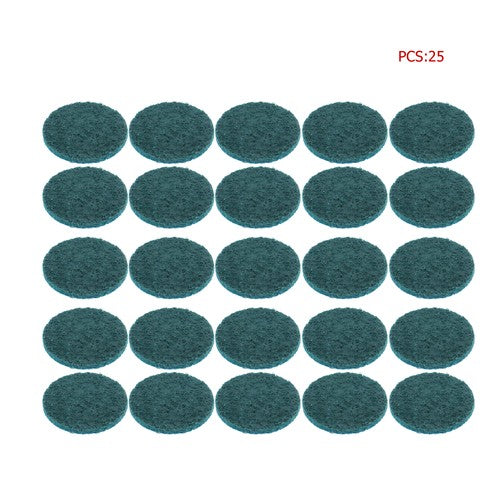 DURAFORCE 25 Pack Surface Conditioning Quick Change Discs 2" Fine Prep Pad Discs