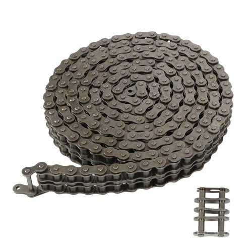 DURAFORCE 50-2 DUPLEX Roller Chain 10FT With 2 Master Links 50-2R 5/8 PITCH