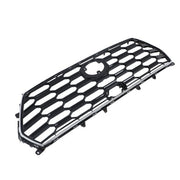 DURAFORCE For Toyota Sequoia 2023-2024 Durable Black Chrome Front Bumper Upper Grille