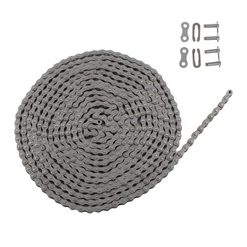 DURAFORCE 20ft #41 Roller Chain with Master Link 1/2" Pitch Gate Opener Industrial Machine