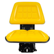 DURAFORCE Yellow Tractor Suspension Seat For John Deere 5200 5210 5300 Massey Ferguson