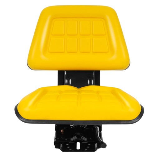 DURAFORCE Yellow Tractor Suspension Seat For John Deere 5200 5210 5300 Massey Ferguson
