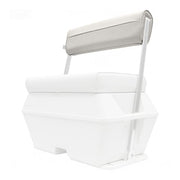 DURAFORCE Seat Backrest For Universal Pontoon Boat 8WD159 Series 50 Quart #8WD159-R-B