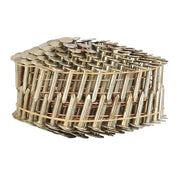 DURAFORCE 7/8" × 0.12" × 3/8" 15 Degree Galvanized Coil Roofing Nails 7200 Pack