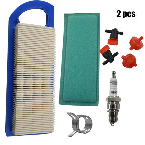 DURAFORCE 2 Pack For Craftsman Lt1000 5HP 15.5HP 17HP 17.5HP Air Filter Tune Up 280h07