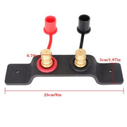 DURAFORCE For Can-Am Maverick X3 Battery Jump Post Remote Battery Terminal Relocation Kit