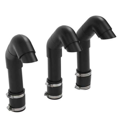 Snorkel Kit for Polaris RZR RZR S 800 2008 2009 2010 Plastic ABS PVC Clamp-on