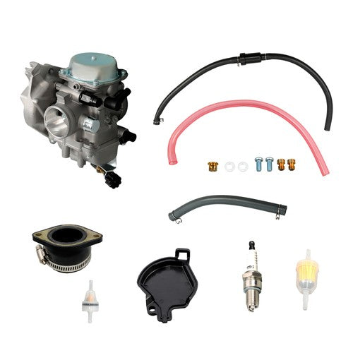 DURAFORCE ATV Fit For Kawasaki KEF300A 1995-2000 KEF300B 2000-2003 Carburetor Kit New