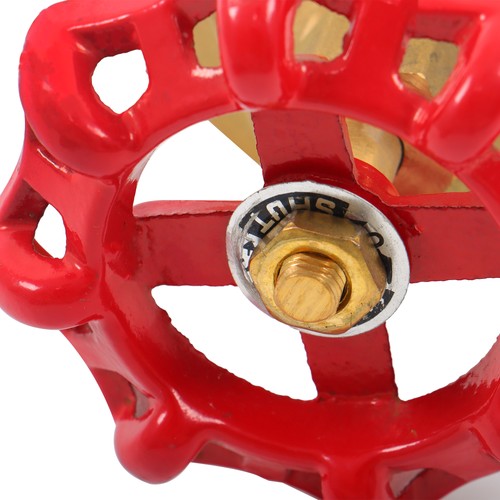 DURAFORCE Brass Gate Valve DN65 NPT Female Thread 2-1/2" for Water Gas Fuel Flow Control