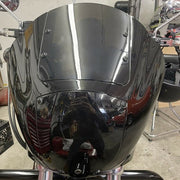 DURAFORCE Smoke Quarter Headlight Fairing Windshield For Harley Sportster 88-Up Dyna 95-05