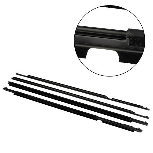 DURAFORCE New Outside Window Weatherstrip Seal Belt Moulding For Toyota 4Runner 2010-21