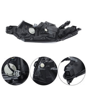 DURAFORCE Headlight Assembly For Toyota Camry XSE XLE 2021 2022 Full LED Black Driver Left