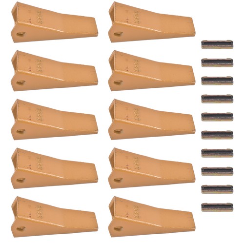 DURAFORCE 23 230 Series 230S Bucket Teeth with 23TF/23FP Flex Pins for Excavator 10 Piece