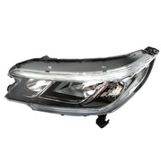 DURAFORCE Halogen Headlight Assembly For Honda CR-V 2015-2016 Black Driver/LH W/DRL Front