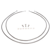 DURAFORCE Brake Lines + 3" For Yamaha Raptor 125/250 Raptor 350 04-13 Warrior 350 87-04