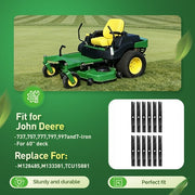 DURAFORCE 12 Mower Blades Fit John Deere #TCU15881 737 757 777 797 60" Decks #M131958