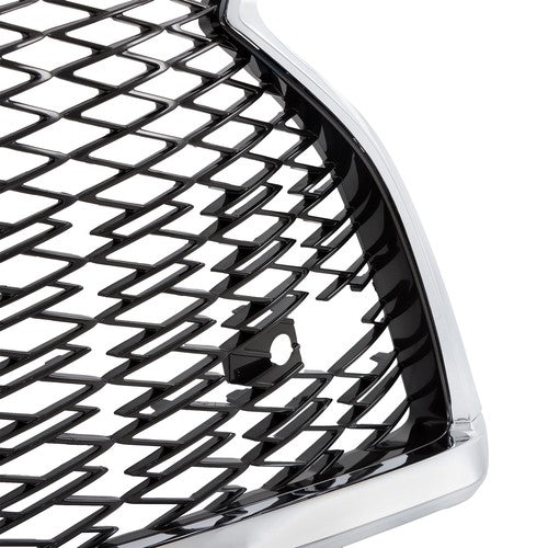 DURAFORCE Chrome Black Plastic For Lexus RX350 RX450h 2020-2022 Front Upper Grille Grill